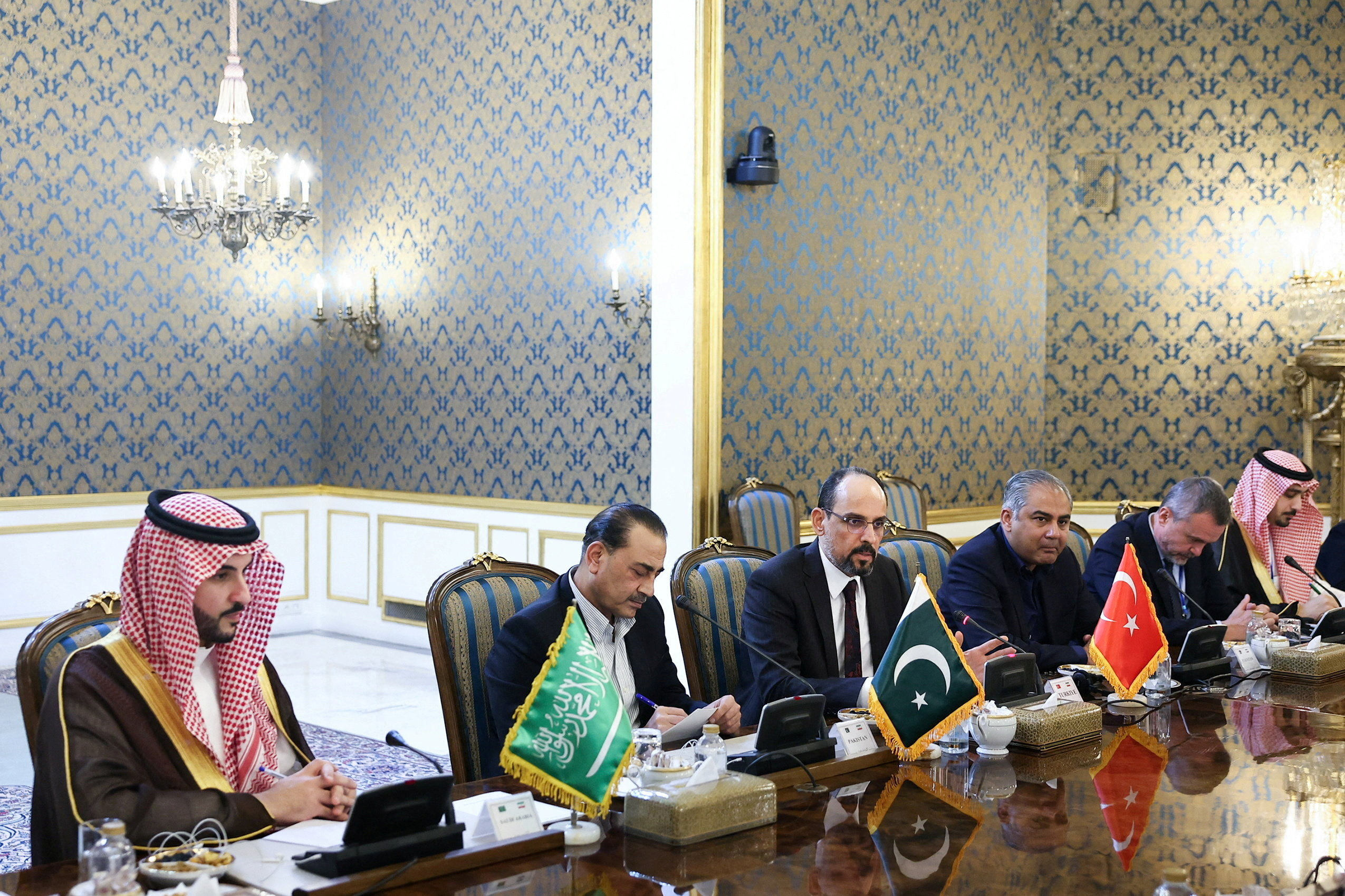 The Mecca Defense Agreement countries in Iran held talks regarding peace and security in the region.